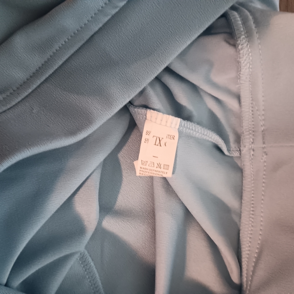 Light Blue Flared Pants - Picture 3 of 3